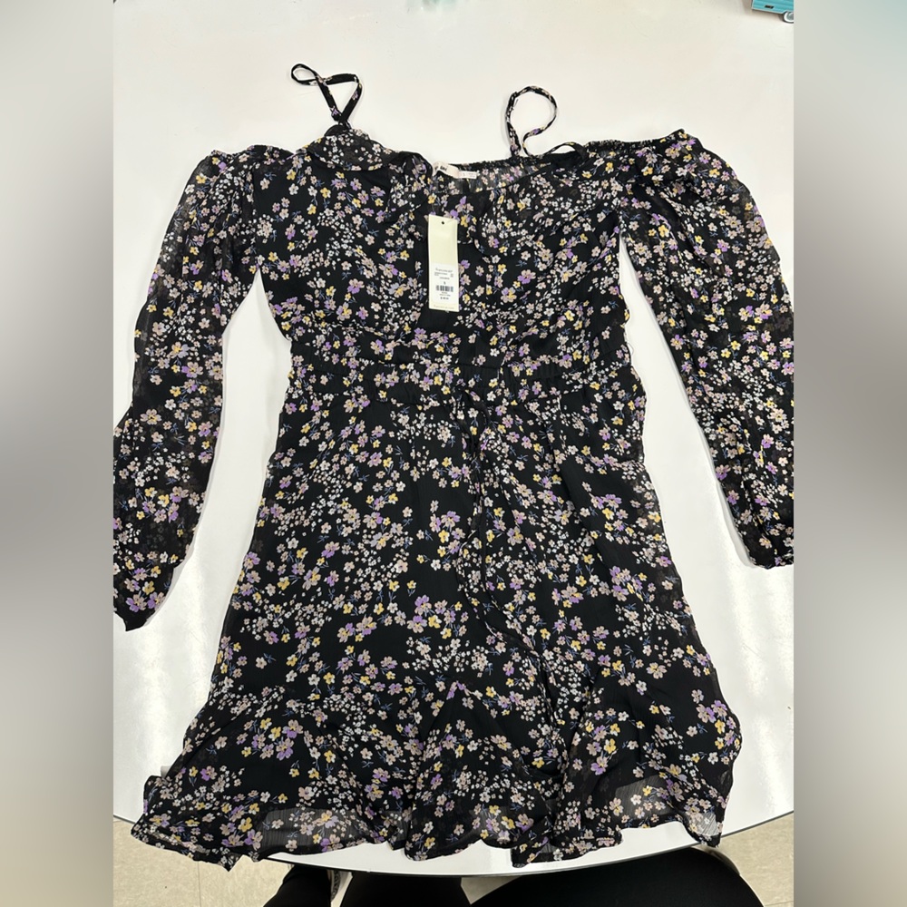 Off the shoulder floral dress